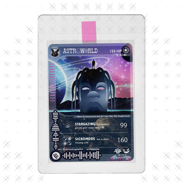 Astroworld Vypermon Card