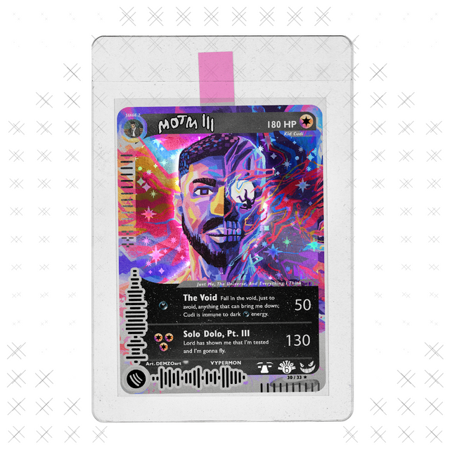 Man On The Moon III Vypermon Card