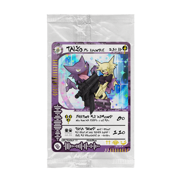 Haunted Taiyo Vypermon Card