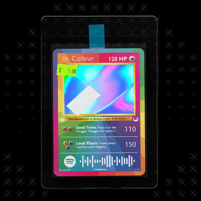 JAMIE XX POKEMON CARD
