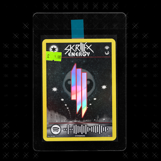 SKRILLEX ENERGY POKEMON CARD